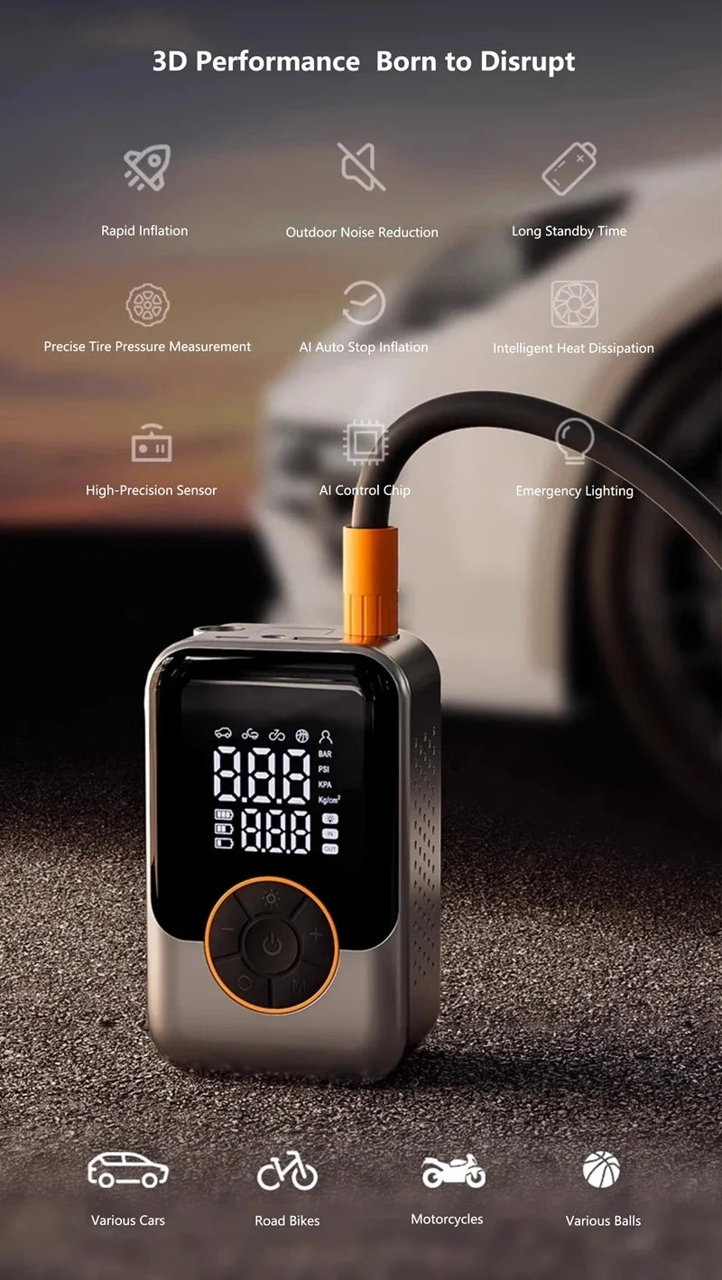 Lenovo Wireless Tire Inflator