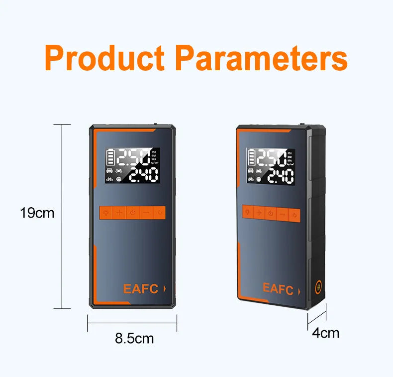 All-in-One Car Jump Starter & Air Pump