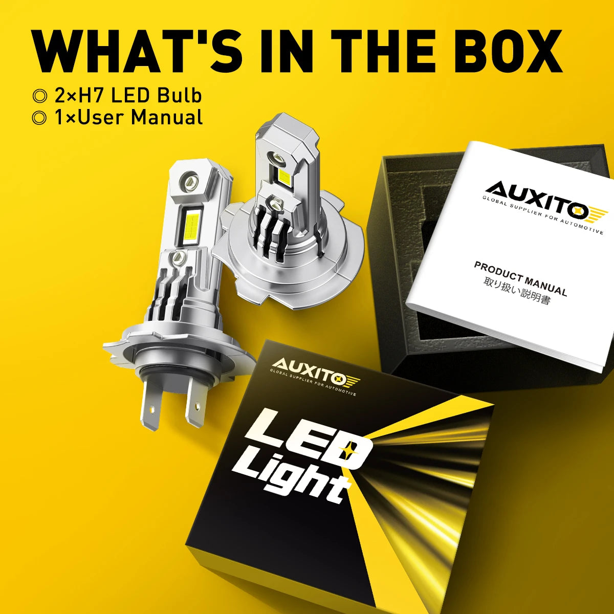 CSP H7 LED Car Headlamp Kit