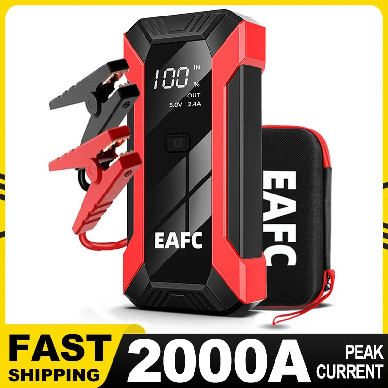Portable 2000A Jump Starter 12V