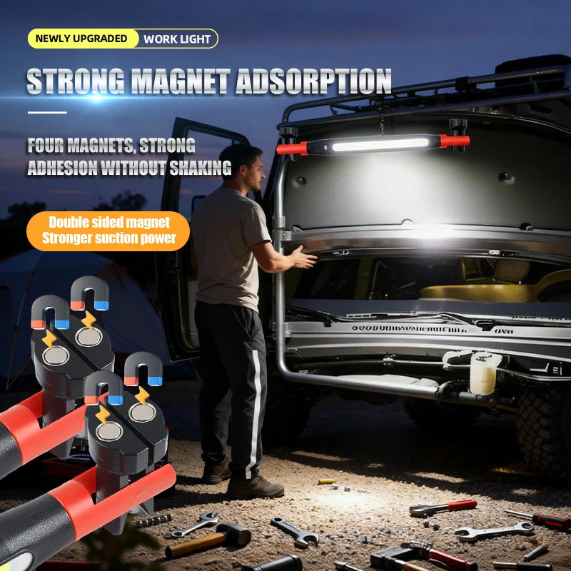 LED Rechargeable Work Light 360° Magnetic