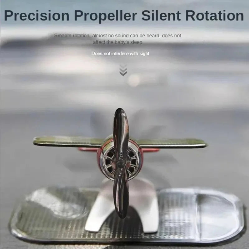 Solar Airplane Car Air Freshener
