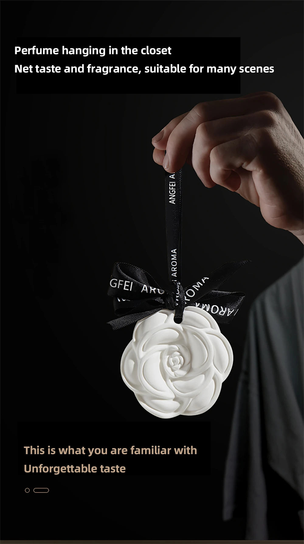 Gypsum Flower Car Air Freshener