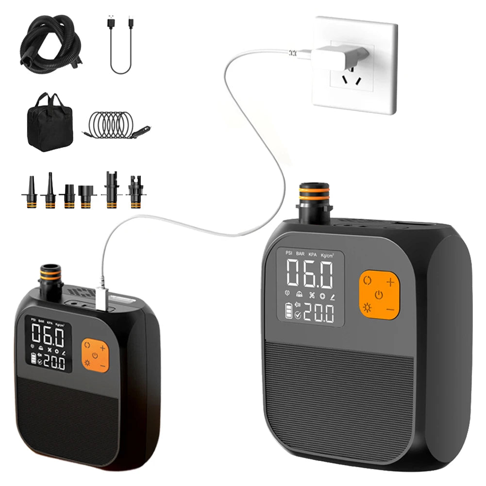 8000mAh Paddle Board Inflator Pump