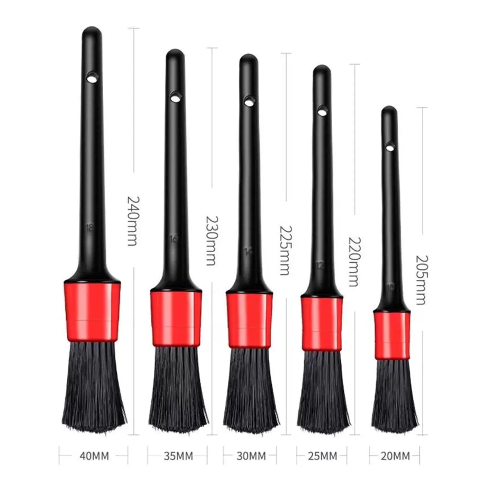 Car Detailing Brush Set