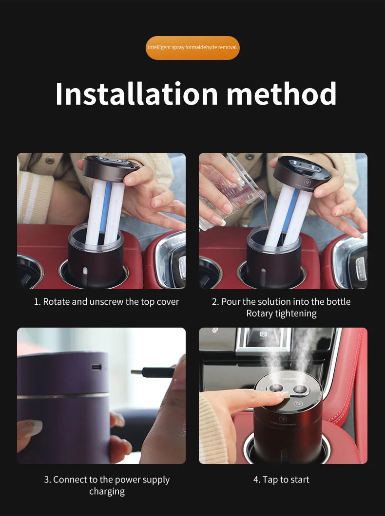 USB Car Air Humidifier