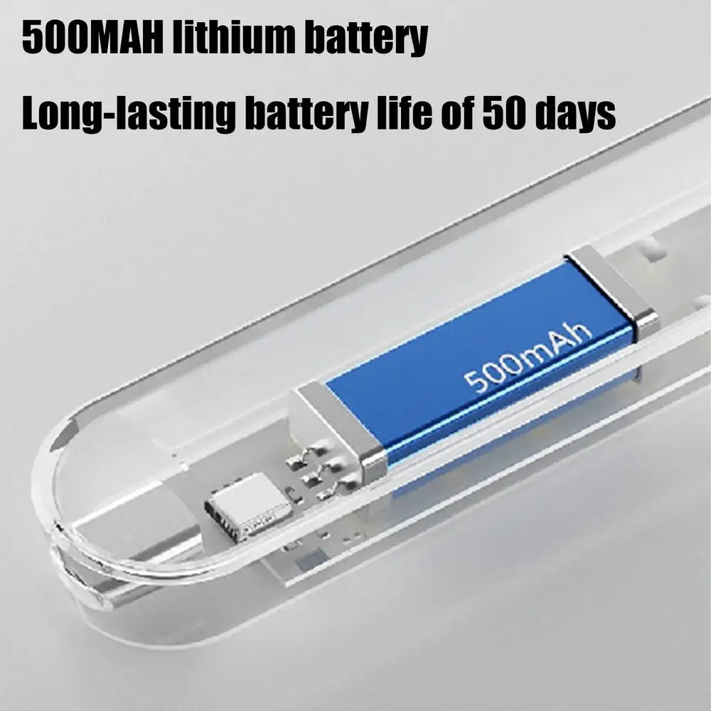 مصباح LED أوتوماتيكي بمستشعر حركة قابل لإعادة الشحن عبر USB