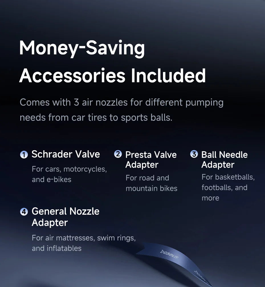 Baseus VA1 Pro/Max Air Compressor