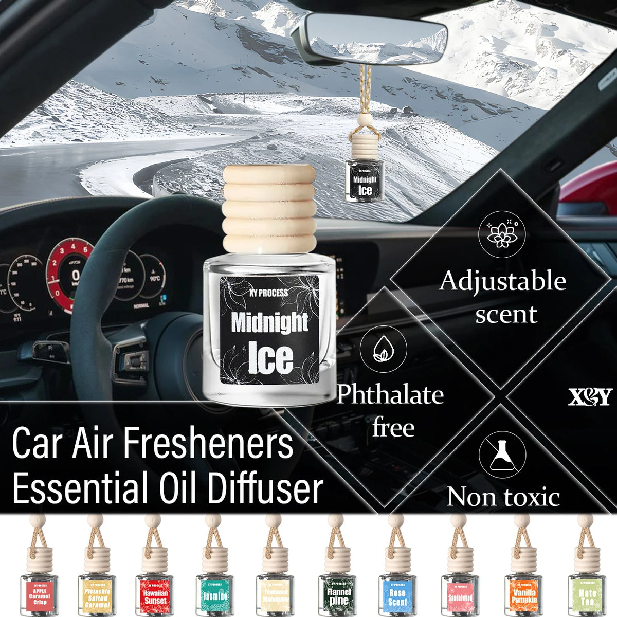 معطر سيارة يدوم لأكثر من 45 يومًا