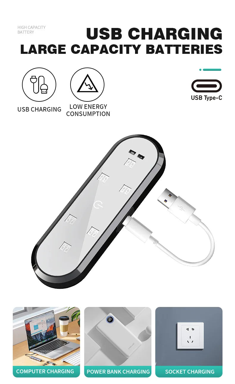 Car Door LED Warning Welcome Light USB