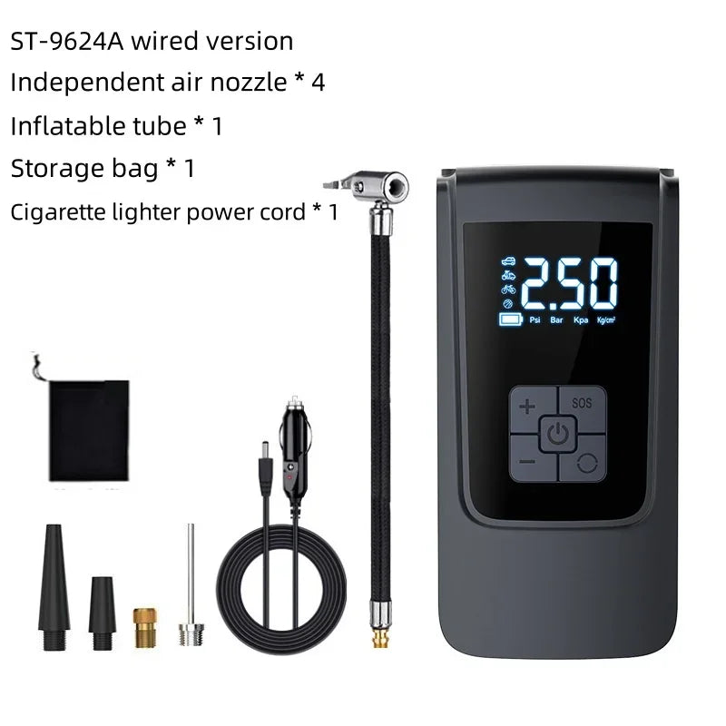 Portable Tire Inflator Air Compressor