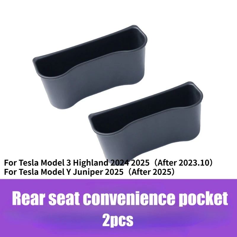 Rear Seat Cup Holder Organizer Tesla