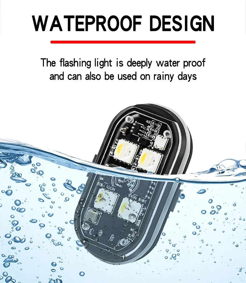 ضوء تحذير ستروب لاسلكي بتقنية RGB LED