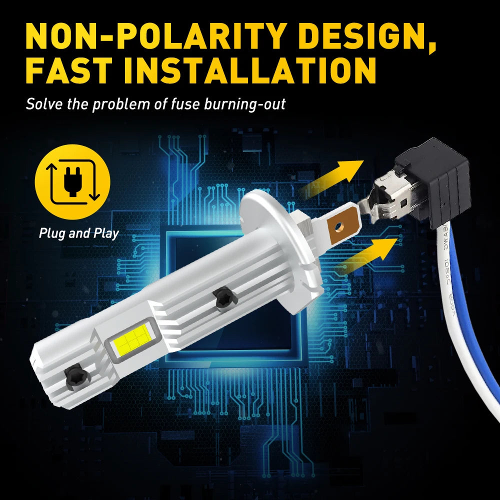 AUXITO H1 LED 12000LM (2PCS)