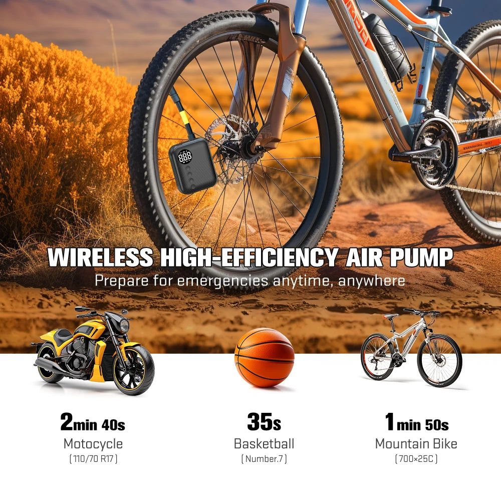 Carsun Mini Bike Tire Pump