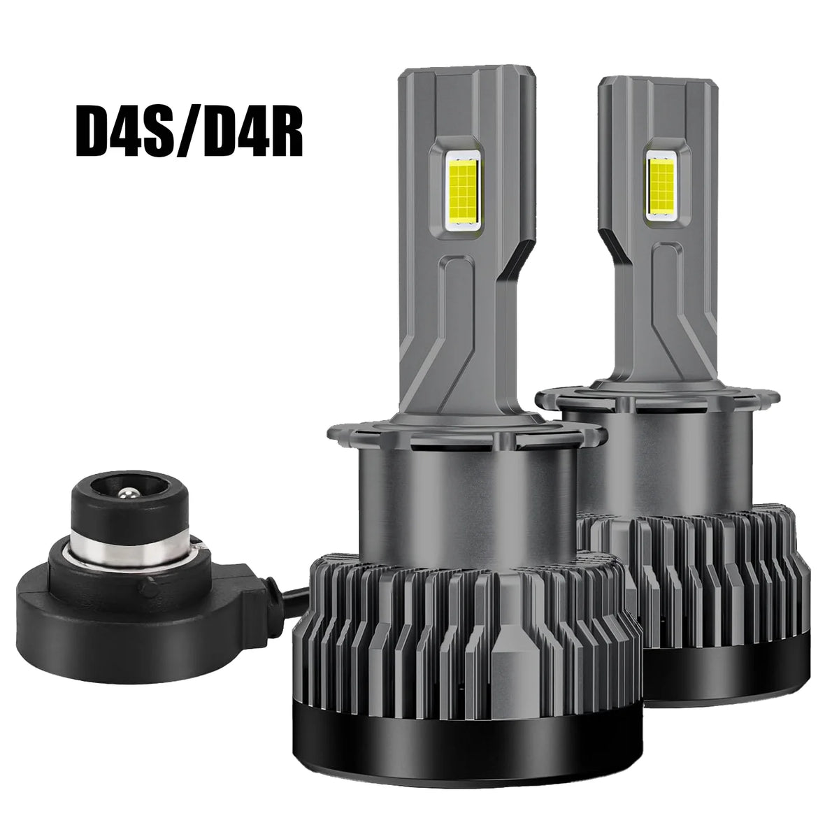 مصباح أمامي LED D1S–D8S بقوة 35 واط و30000 لومن مع نظام Canbus
