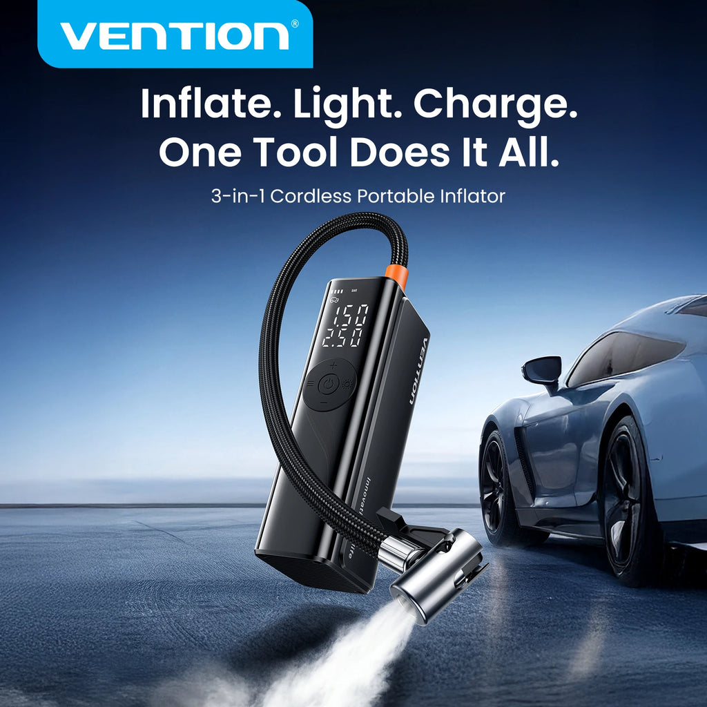 Wireless Tire Inflator 5200mAh