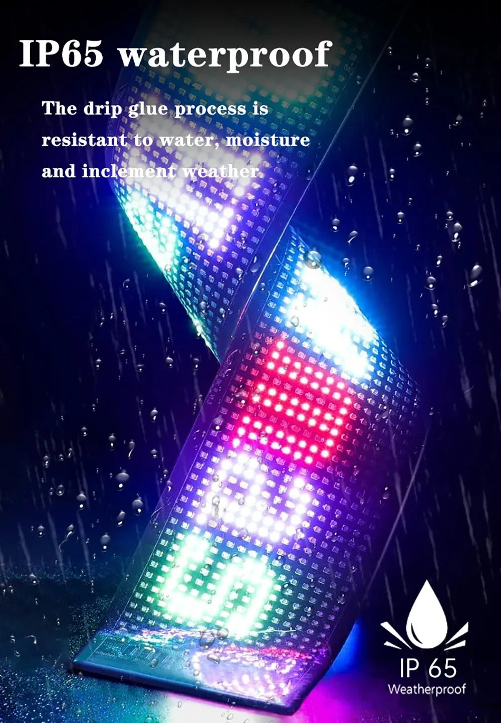 لوحة بكسل مصفوفة LED بتطبيق Demon Eyes
