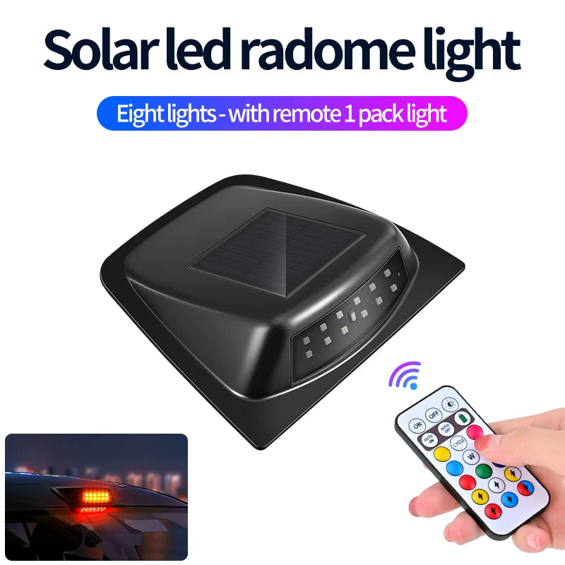 Solar LED Car Anti-Collision Warning Light