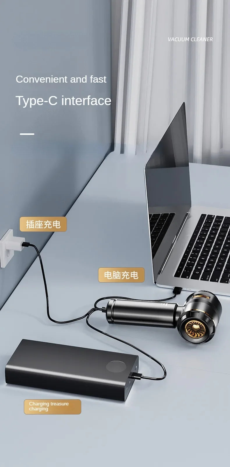 Cordless Car Vacuum Cleaner