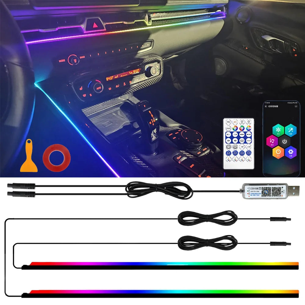 RGB Car Interior LED Strip Dreamcolor APP