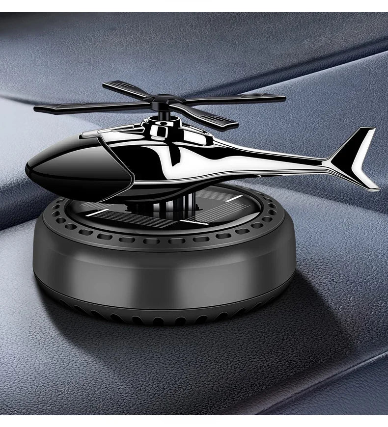 Solar Helicopter Car Air Freshener