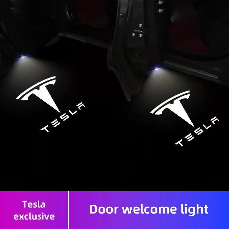 Tesla Door Logo Projector Lights (2PCS)