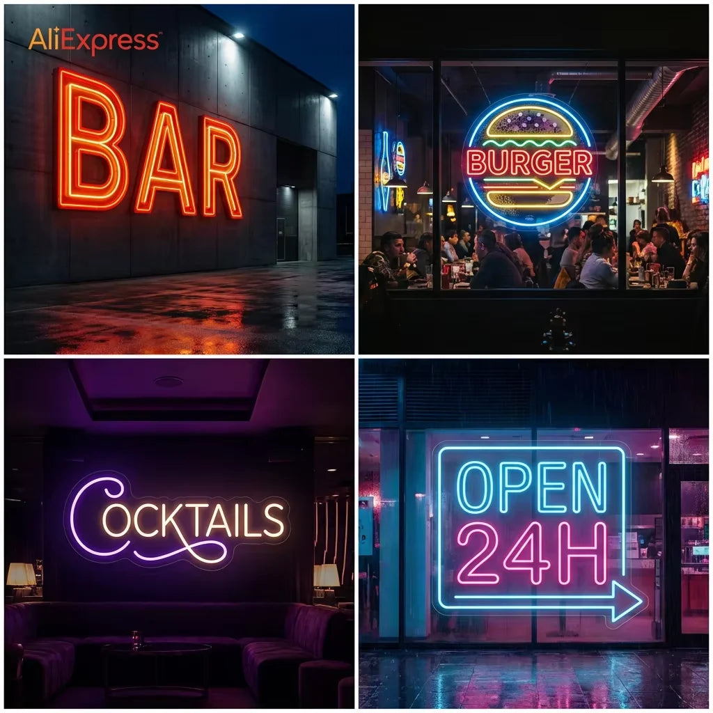 Custom LED Neon Sign Logo Light