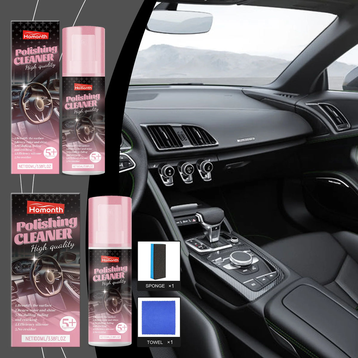 Car Interior Restorer Spray