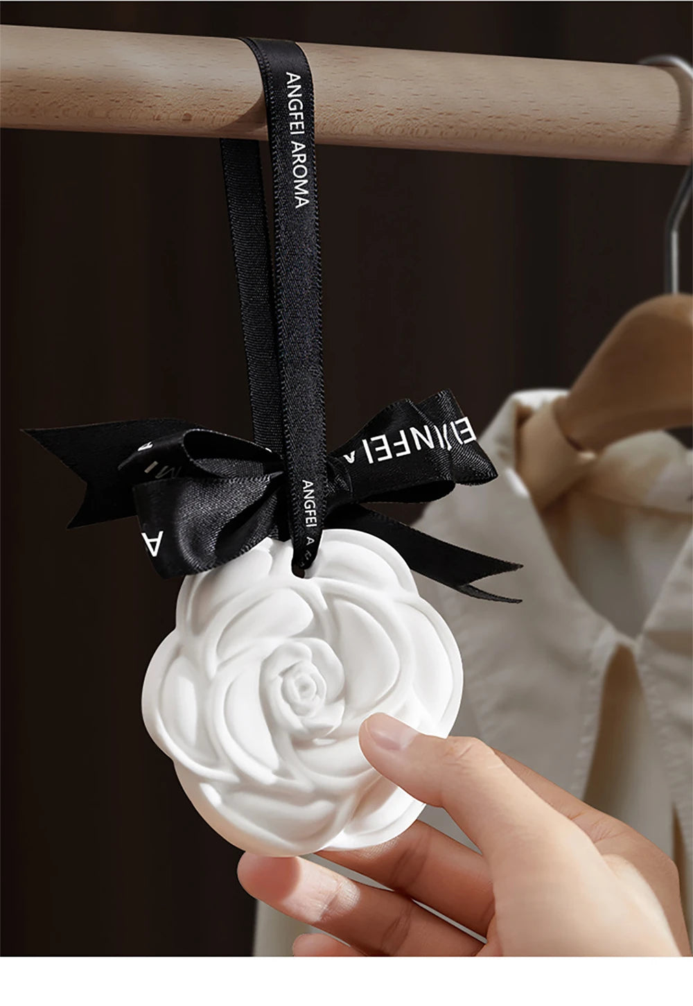 Gypsum Flower Car Air Freshener