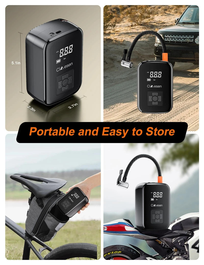 Wireless Tire Inflator 150PSI