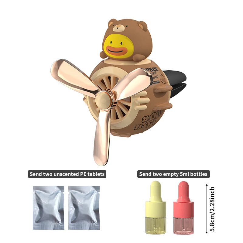 Magnetic Cartoon Car Vent Clip