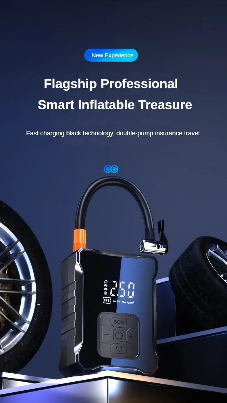 Mini 12V Tire Inflator 150PSI