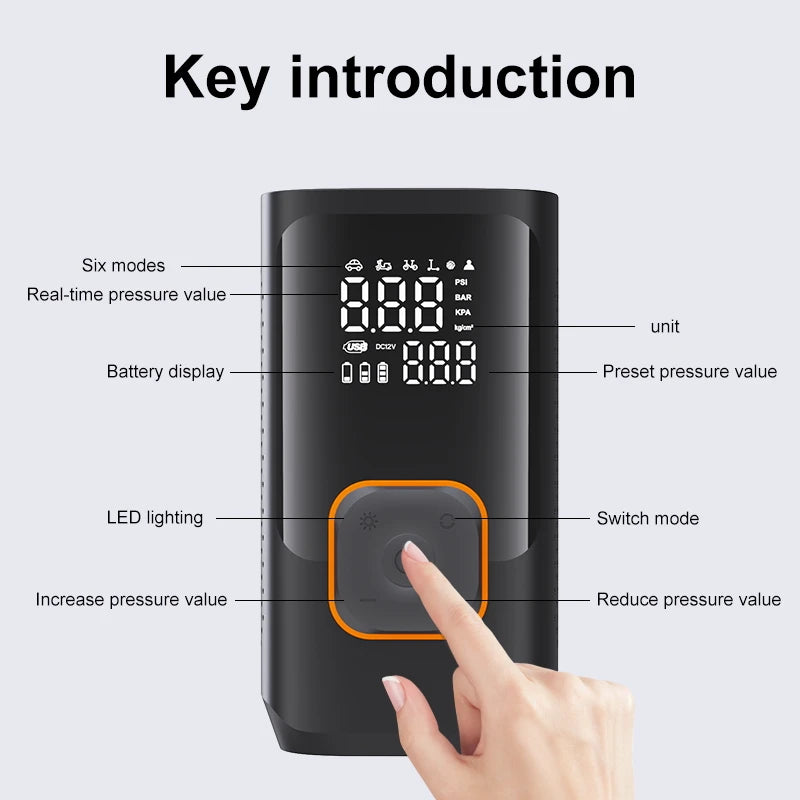 YIJU Electric Tire Inflator