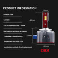D1S–D8S LED Headlight 70W Canbus 6000K (2PCS)