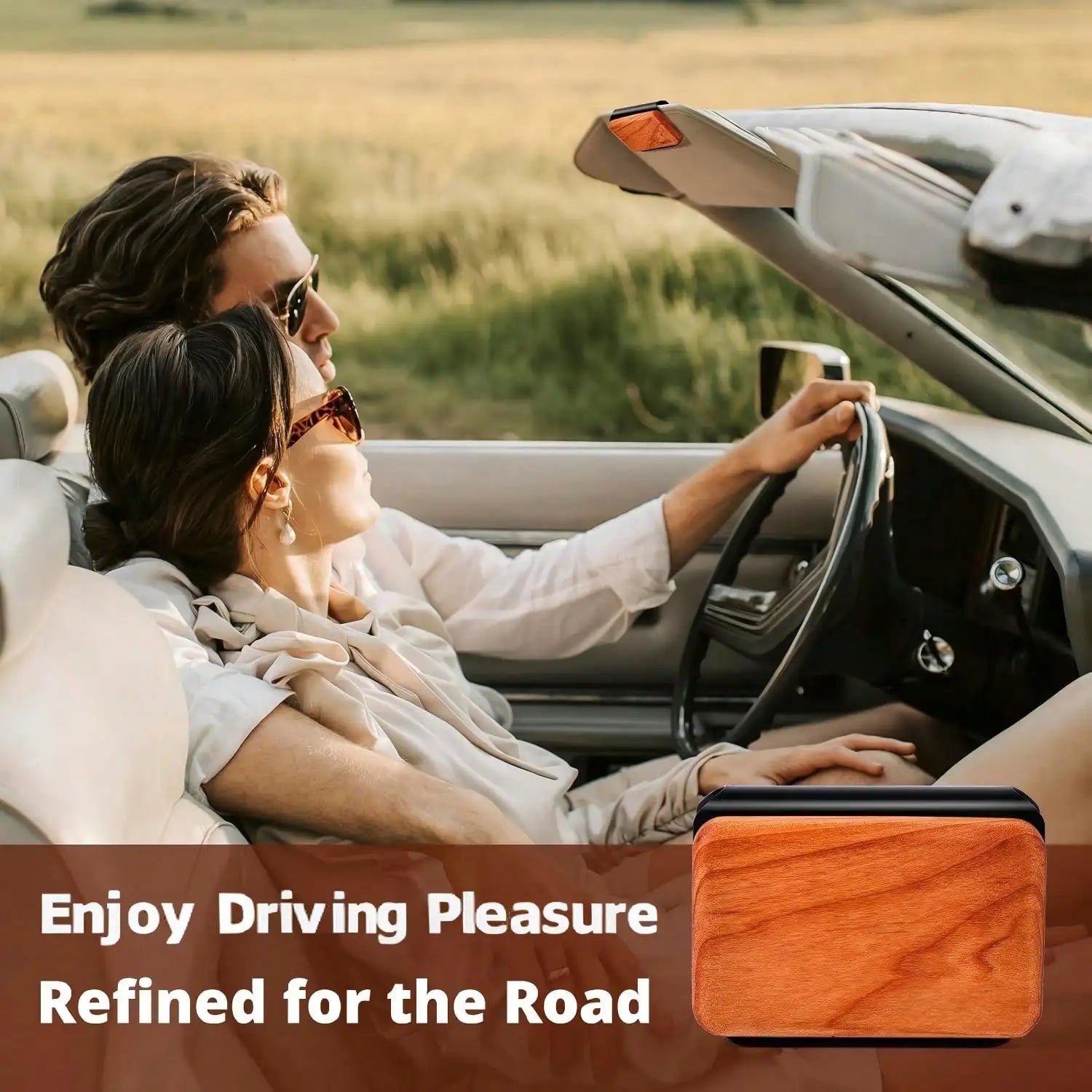 Wood Car Air Freshener Clip