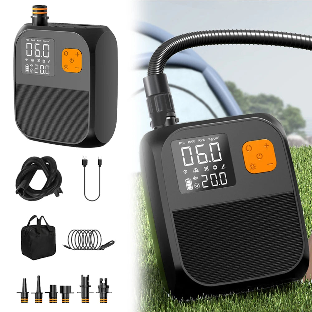 8000mAh Paddle Board Inflator Pump