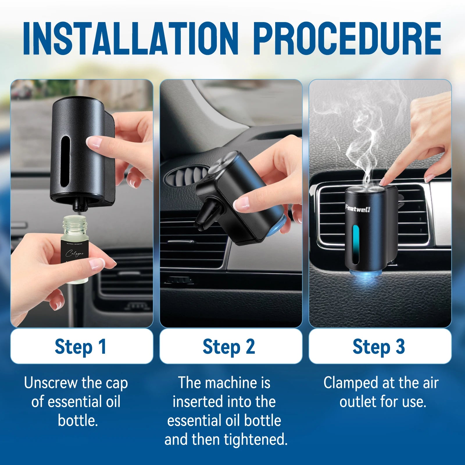 Smart Car Aroma Diffuser