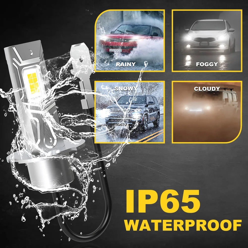 H3 LED Fog Light 6000K (2PCS)