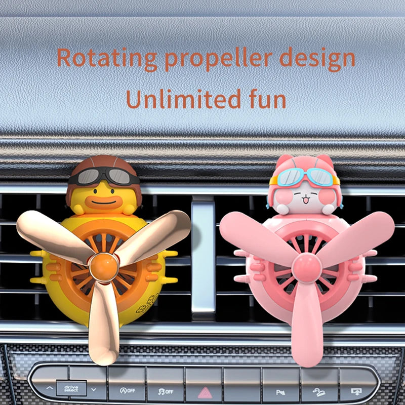 Magnetic Cartoon Car Vent Clip
