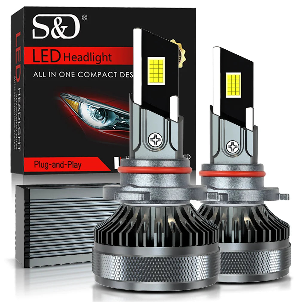 كشاف أمامي S&D LED بقوة 300 واط و 300000 لومن بتقنية Canbus