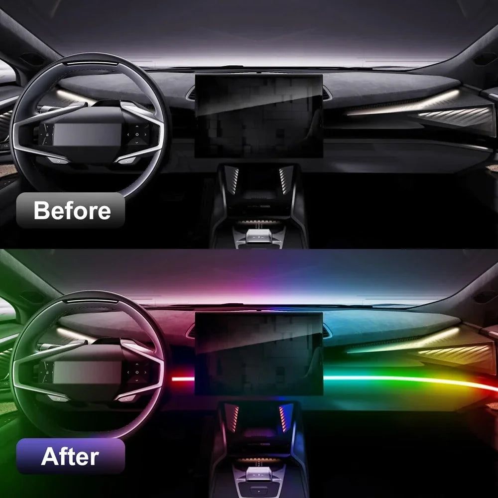RGB Car Interior LED Strip Dreamcolor APP