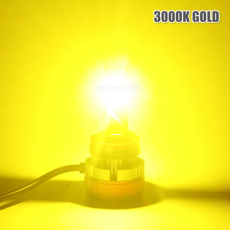 مصابيح LED أمامية H8/H11 بقوة 55 وات و20000 لومن بتقنية كانبص