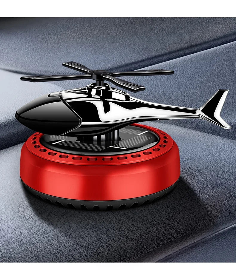 Solar Helicopter Car Air Freshener