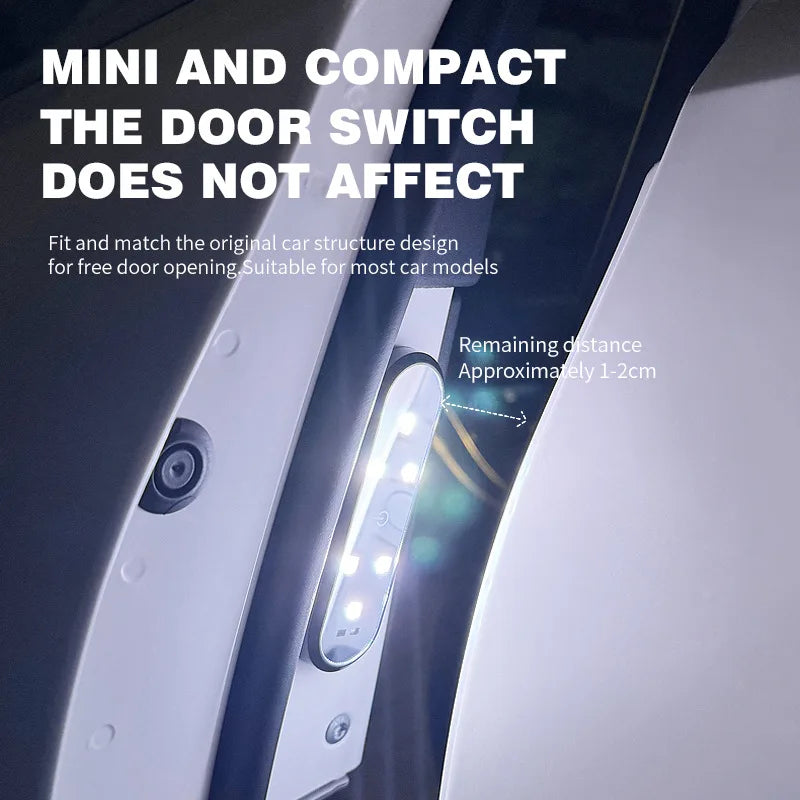 Car Door LED Warning Welcome Light USB