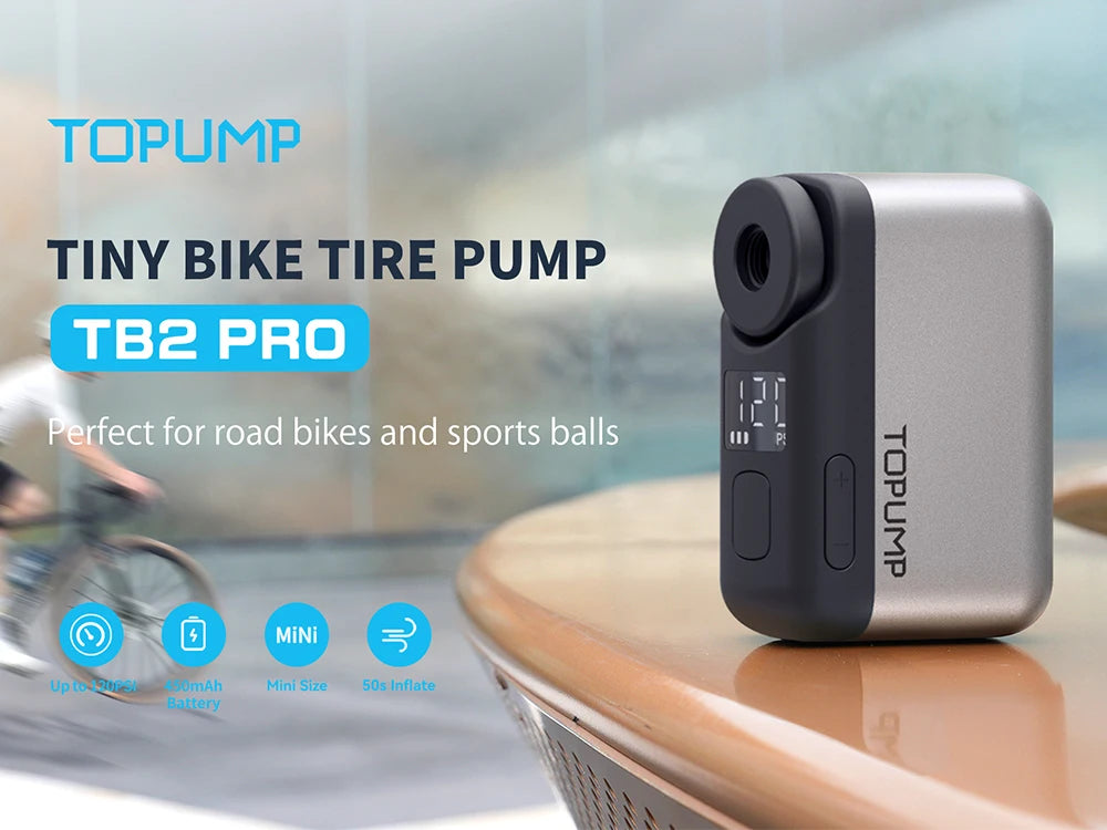 Tiny Pump Mini Bike Tire Pump 120PSI