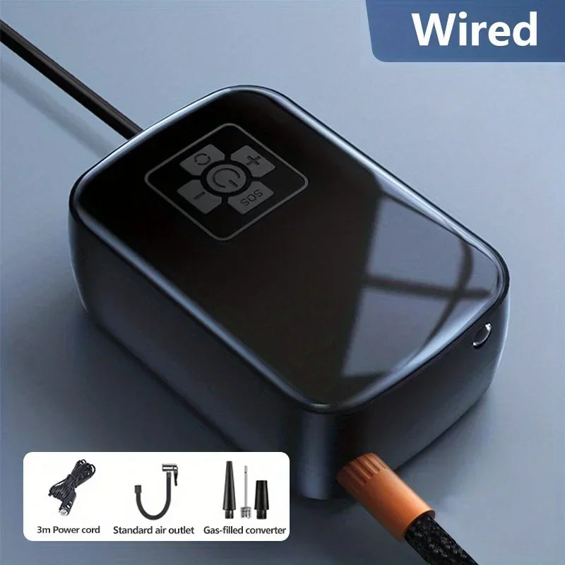 Portable 150PSI Bike Tire Pump