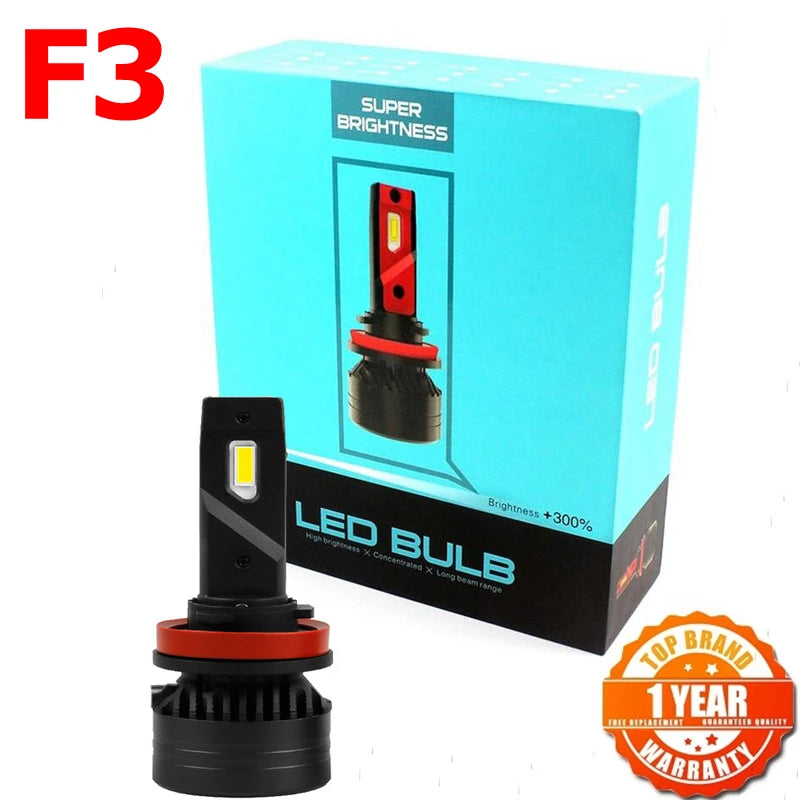 F3 مصابيح أمامية LED بقوة 90 وات مع نظام كانباص