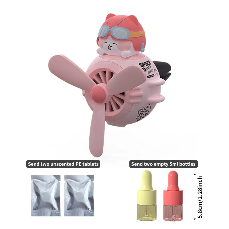 Magnetic Cartoon Car Vent Clip