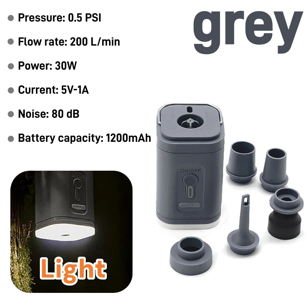 Mini Portable Air Pump 1300mAh